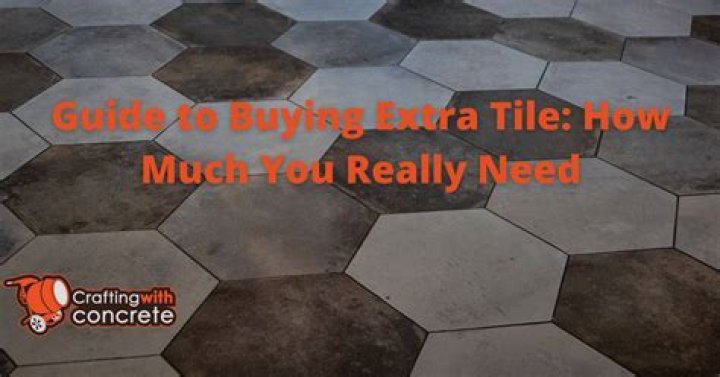 how much extra tile to buy