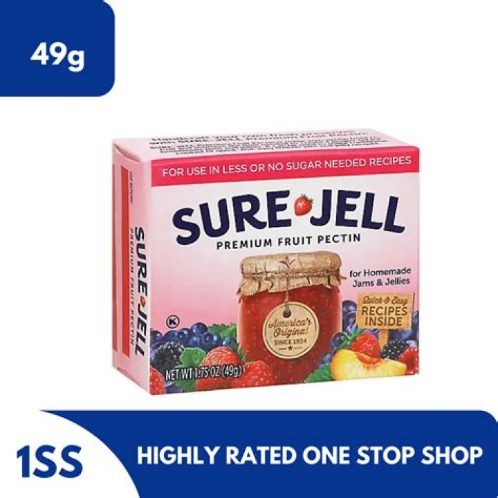 how much pectin in a box of sure jell