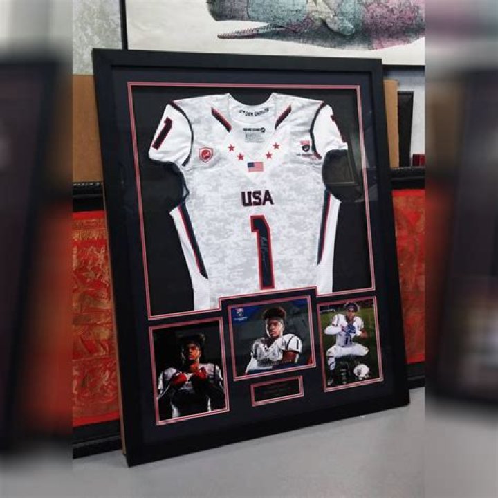 how much to frame a jersey