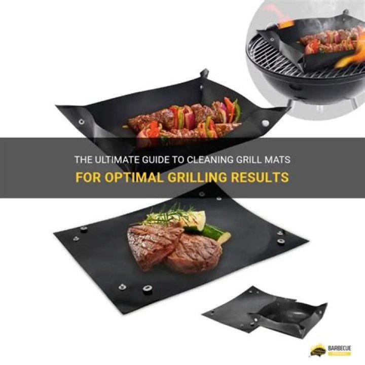 how to clean grill mats