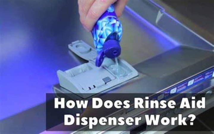how to clean rinse aid dispenser