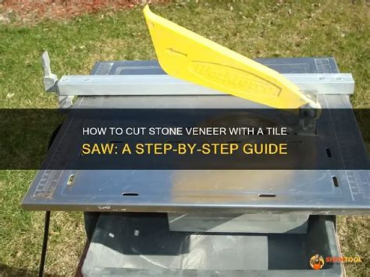 how to cut stone veneer