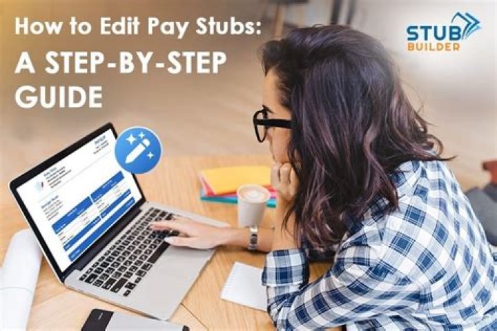 how to edit pay stubs