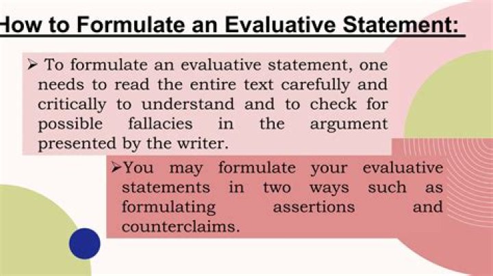 how to formulate an essence statement