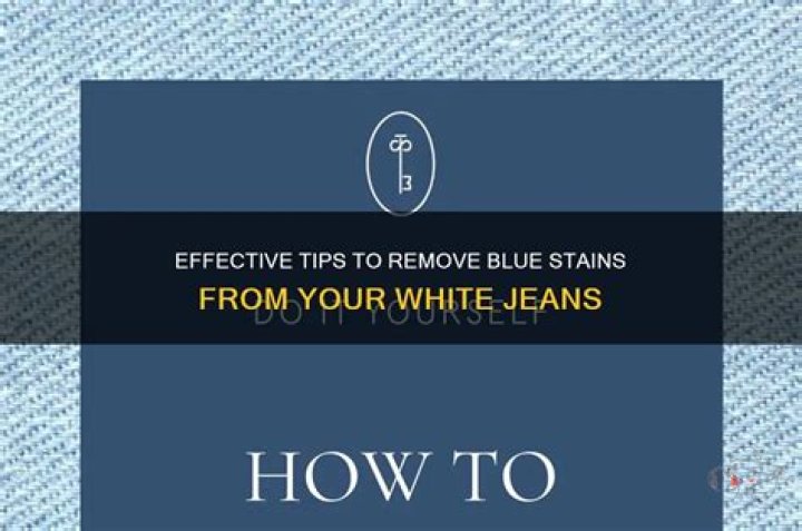 how to get blue out of white clothes