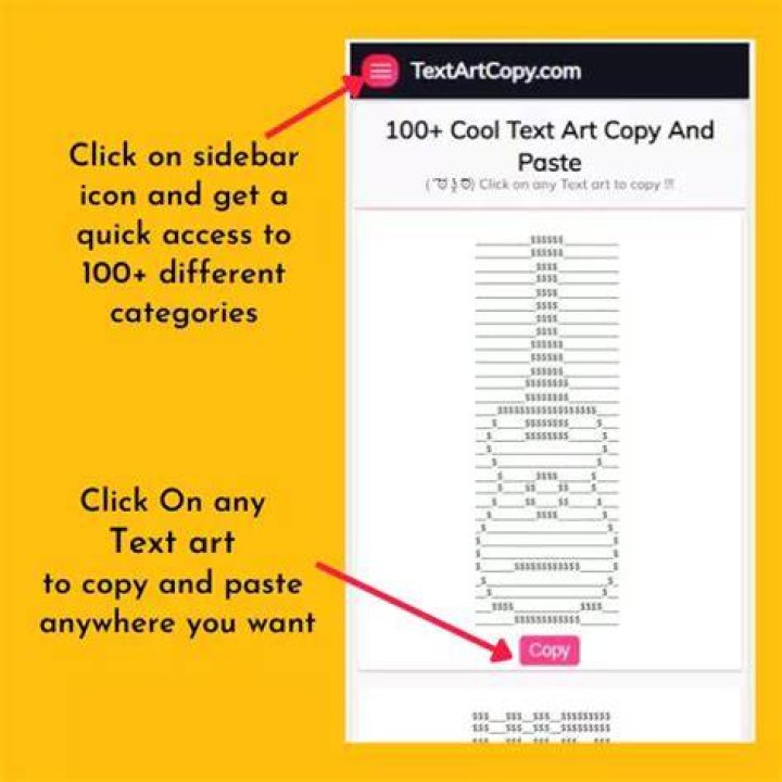 how to make text art