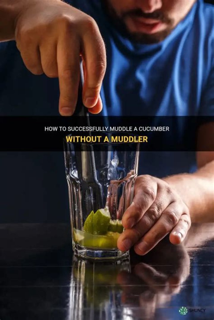 how to muddle without a muddler