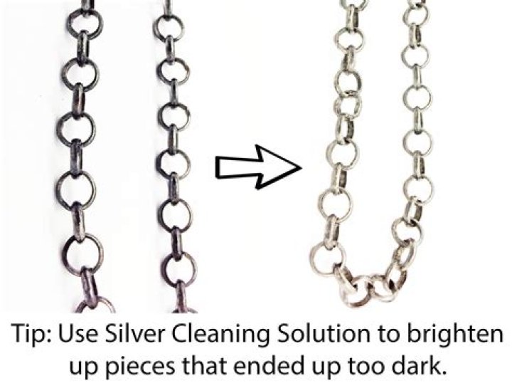 how to oxidize silver with bleach