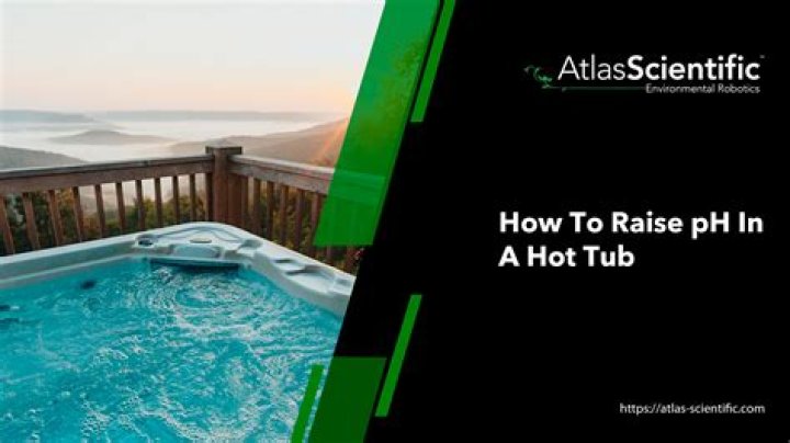 how to raise ph in hot tub