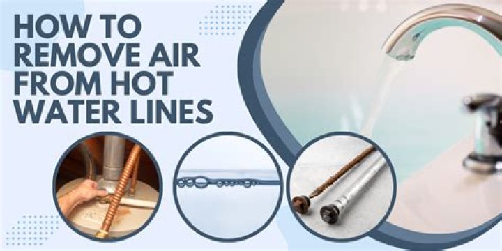 how to remove air from well water