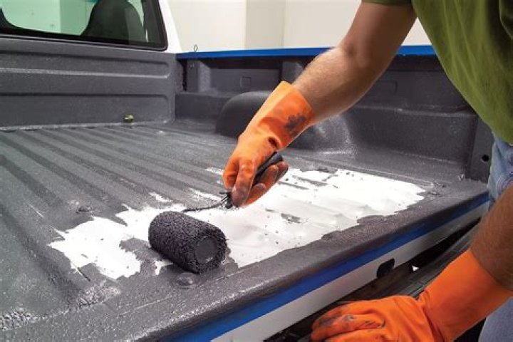 how to remove cheap bed liner from paint