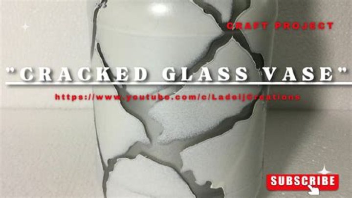how to repair cracked glass vase