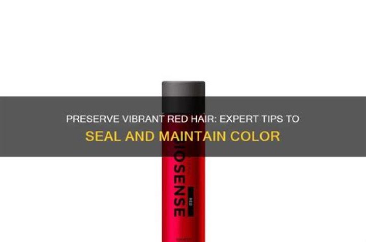 how to seal in hair color