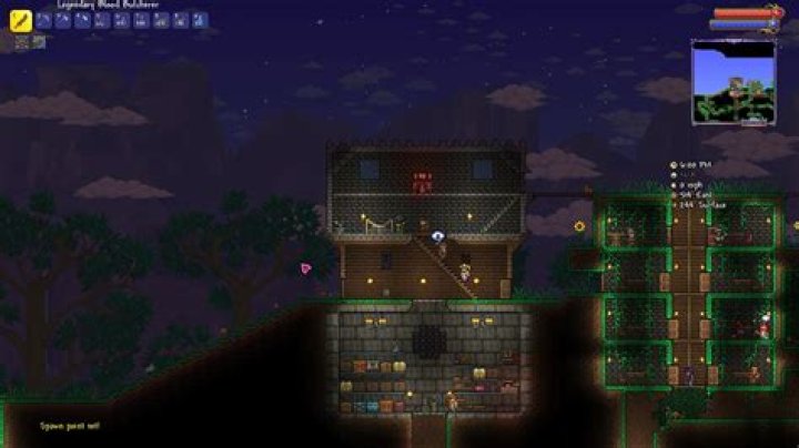how to set spawn in terraria