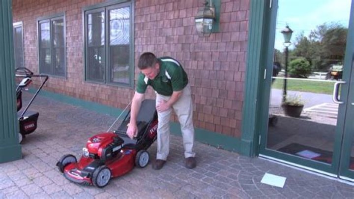 how to start toro lawn mower