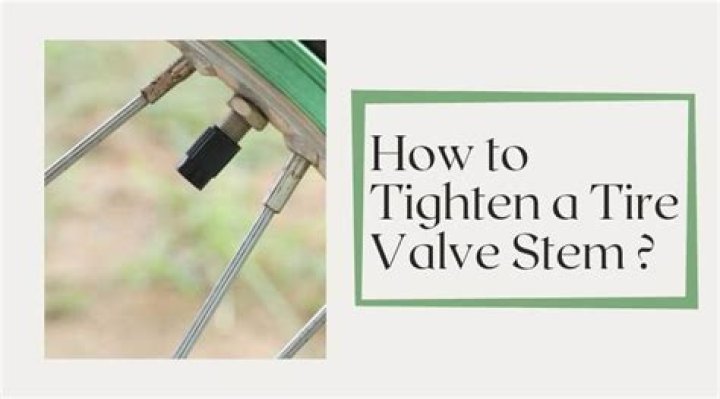 how to tighten valve stem
