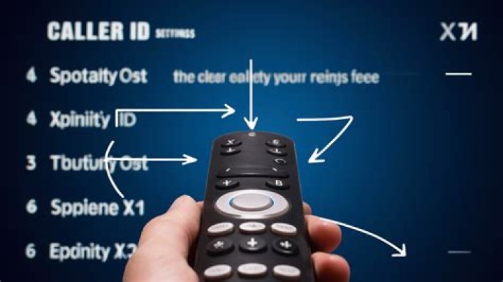 how to turn on caller id on xfinity x1
