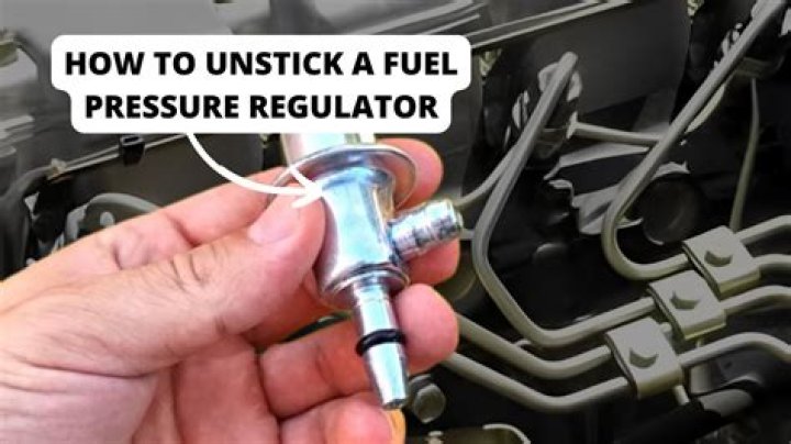 how to unstick a fuel pressure regulator
