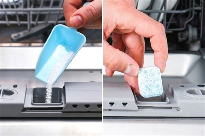 how to use dishwasher powder