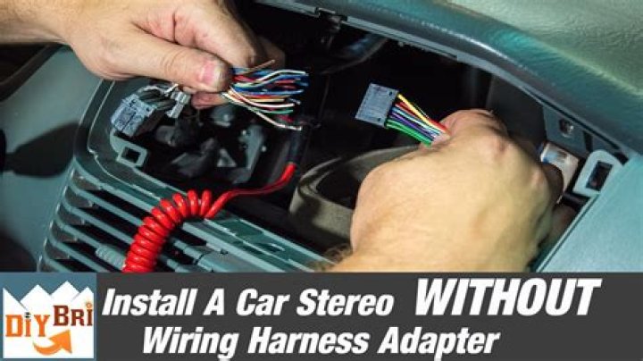 how to wire a car stereo without a harness