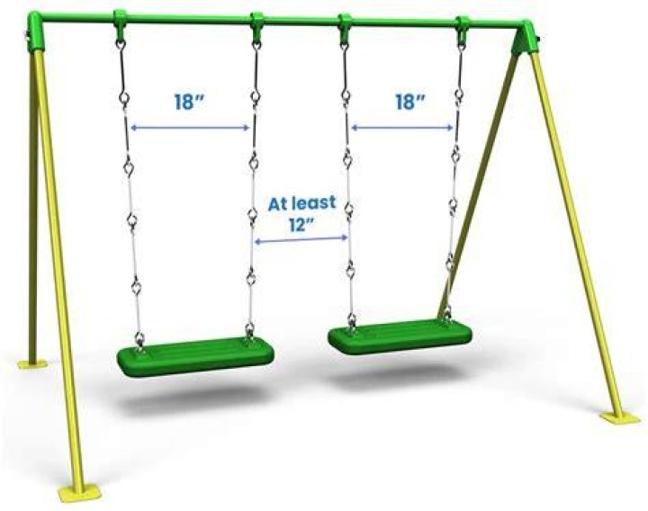 how wide is a swing seat