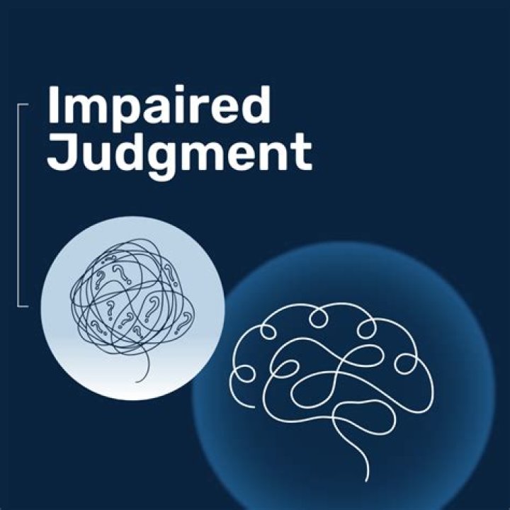 impaired judgement