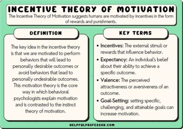 incentive theory