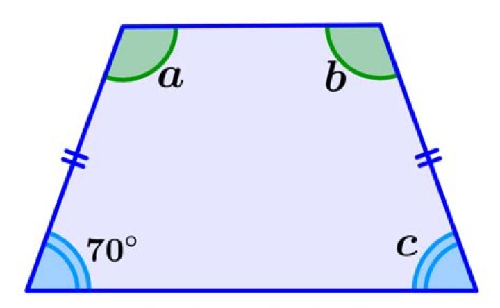 interior angles of a trapezoid