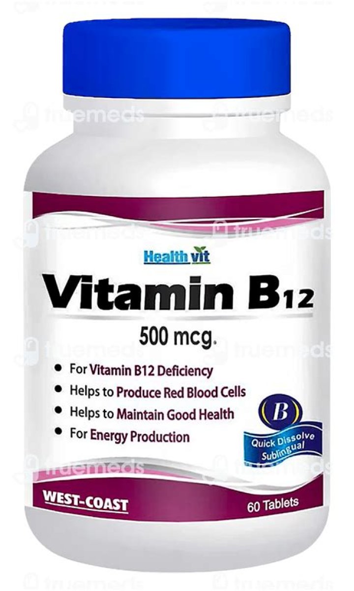 is 500 mcg b12 ok