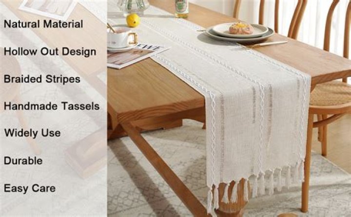 is a table runner supposed to hang over