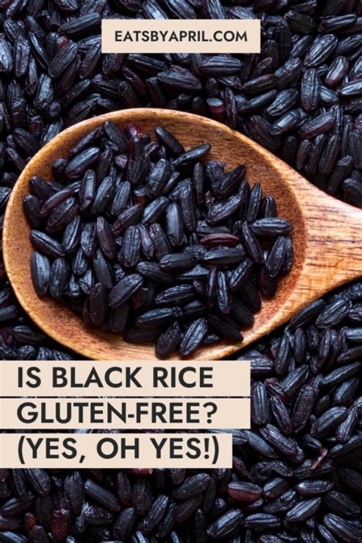 is black rice gluten free