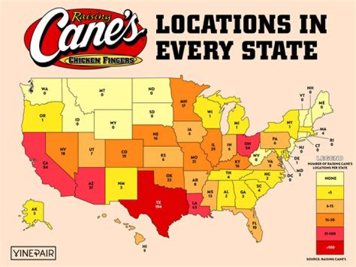 is canes only in texas