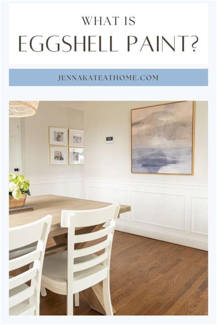 is eggshell paint washable