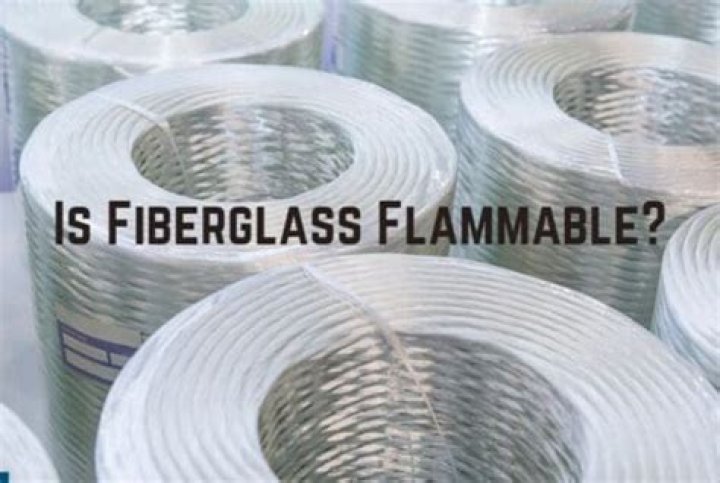 is fiberglass flammable