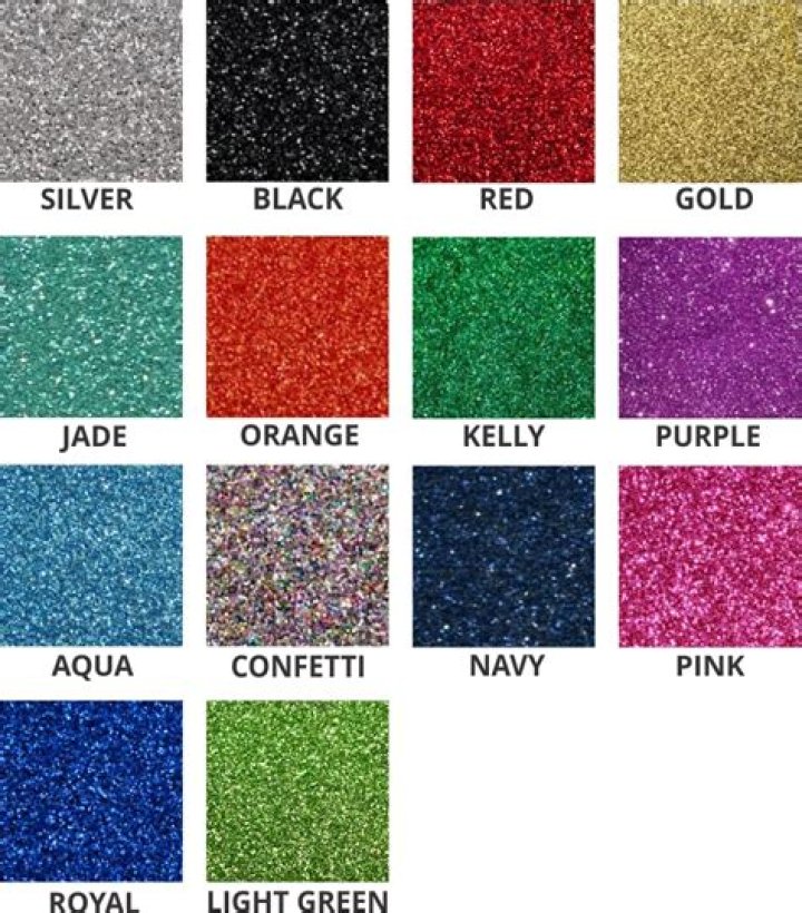 is glitter a color
