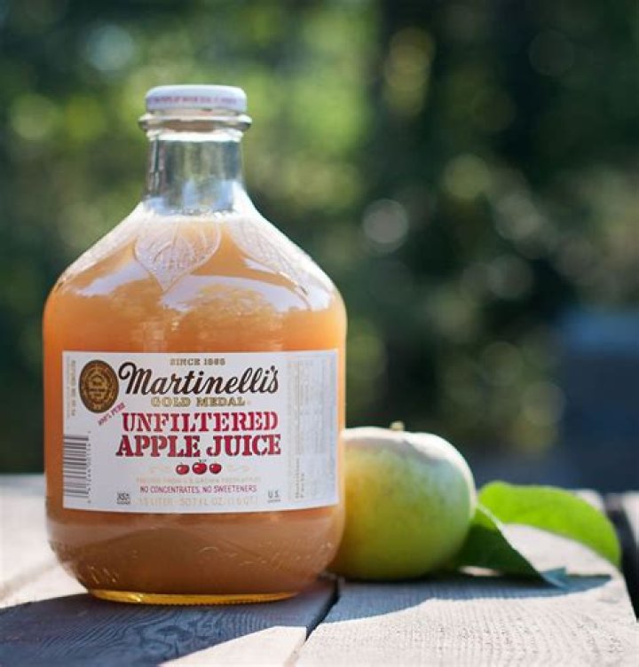 is martinelli’s apple juice healthy