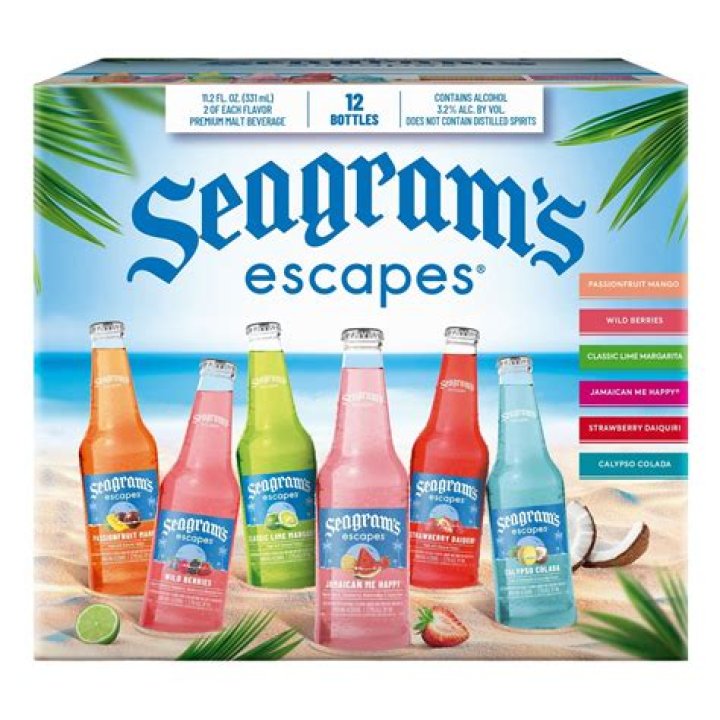 is seagram’s escapes carbonated