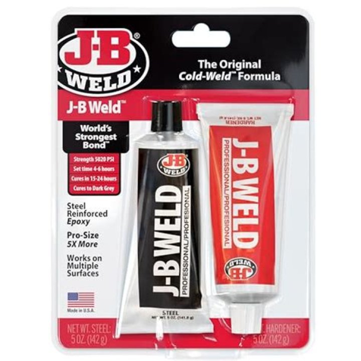 jb weld for stainless steel