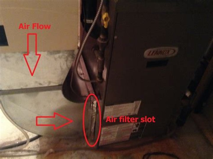 lennox furnace filter location