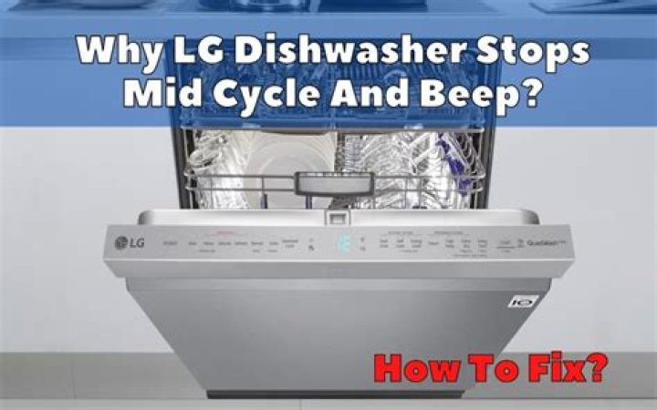 lg washer stops mid cycle