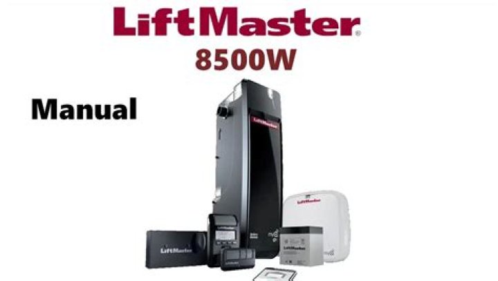 liftmaster 8500 reset
