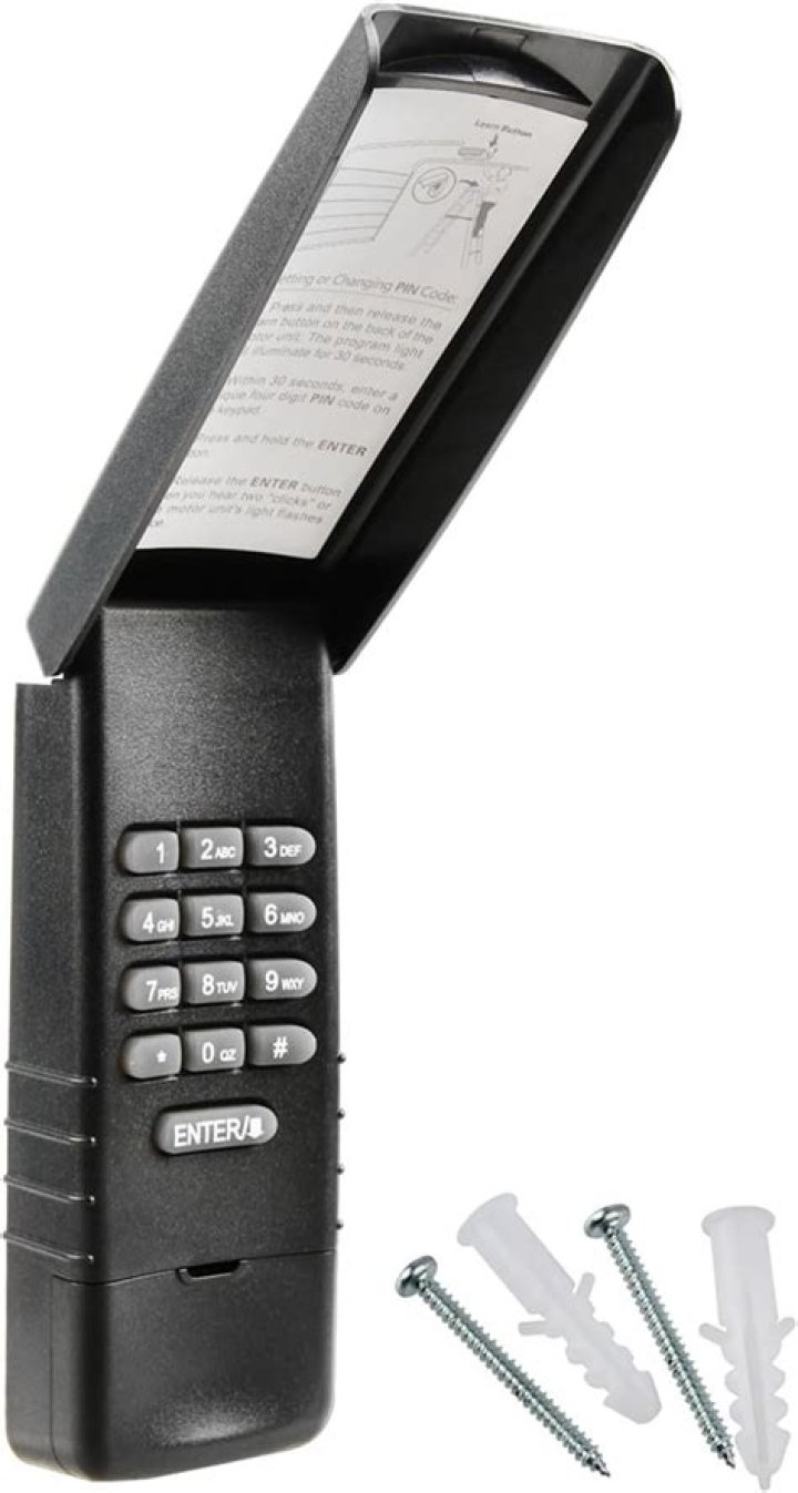liftmaster keypad battery replacement