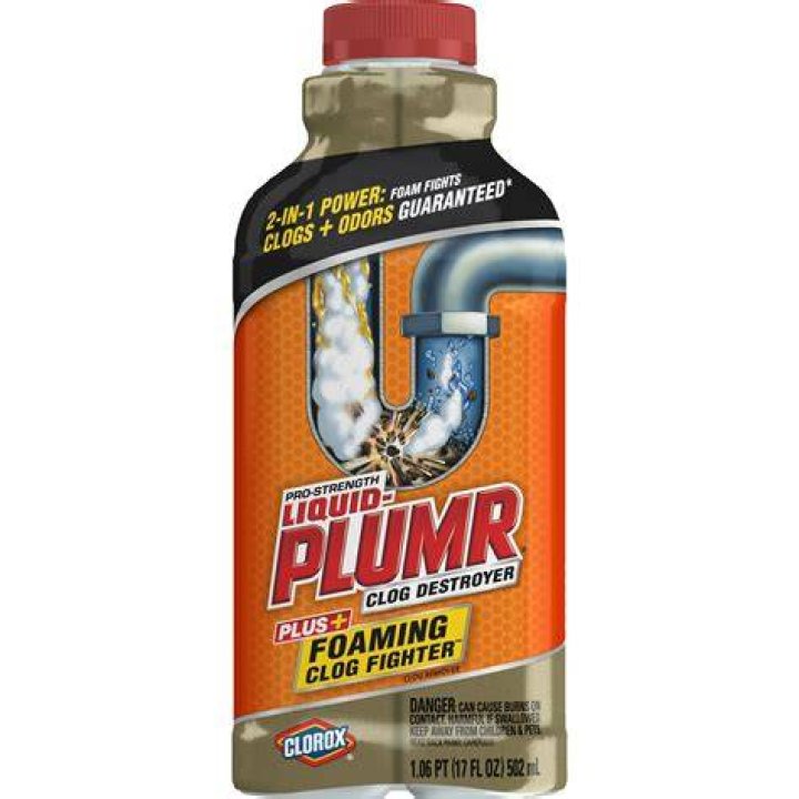 liquid plumber kitchen sink