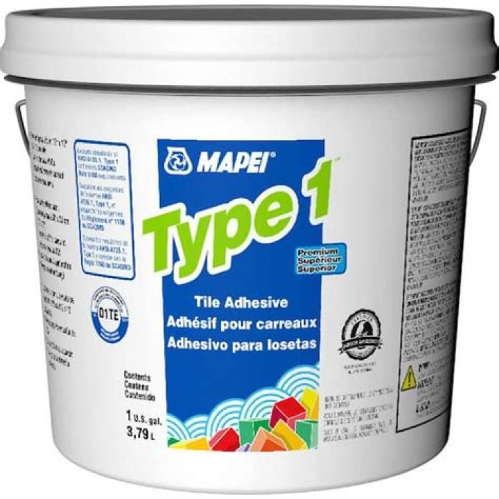 mapei type 1 tile adhesive for showers
