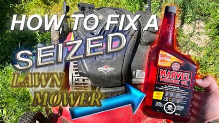 marvel mystery oil in lawn mower