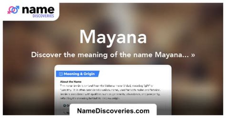 mayana meaning