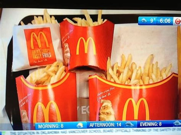 mcdonald’s supersize fries