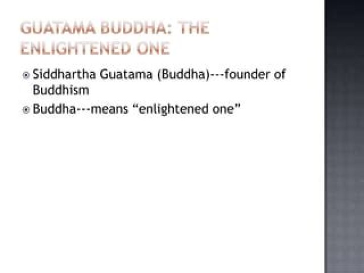 means enlightened one