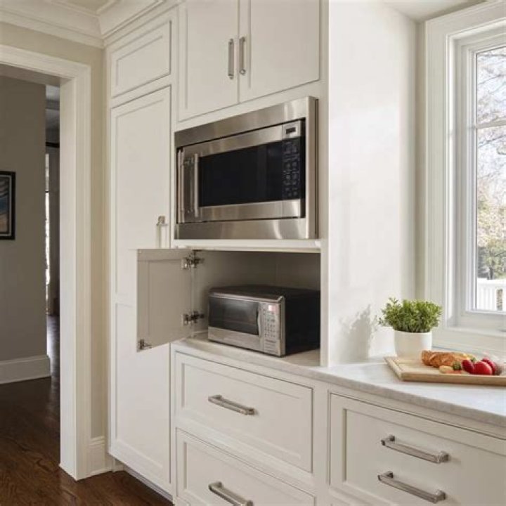microwave in cabinet ventilation