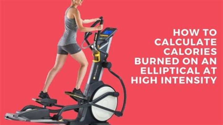 mini elliptical calories burned